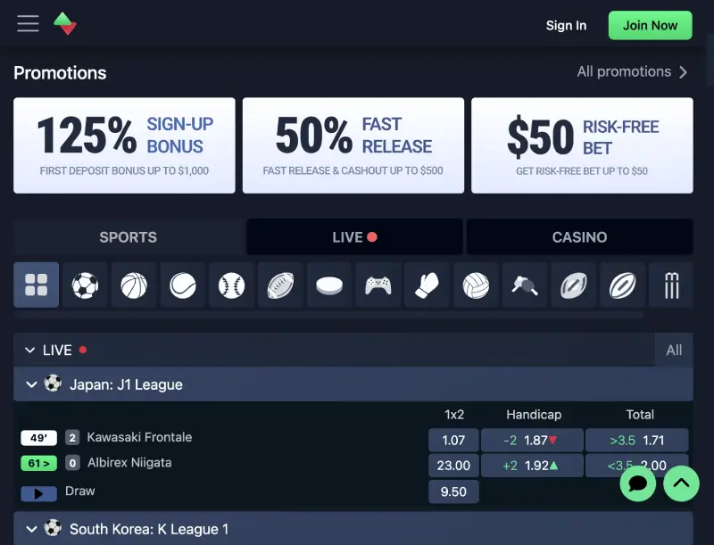 SportBet.One casa de apuestas